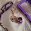 Tasbih Set with Digital Counter & Keyring  Complete Ramadan Prayer Counter Gift Set  Elegant Gift for Eid, Umrah, Hajj & Weddings  Premium Muslim Tally Counter. 