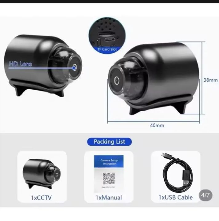 Mini%20Camera%201080P%20HD%20WiFi%20Wire%20HD%20Night%20Vision%20Camera%20Home%20X5%20Remote%20Camera%20Kids%20Pet%20Safety%20Monitoring%20-%20Image%202