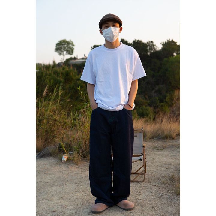 Kahart Jeans Overalls Japanese Casual Pants Wide Leg Pants Trendy Retro Couple Men and Women