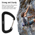 Keychain Clip, Palm Size Climbing Carabiner  for Climbing. 