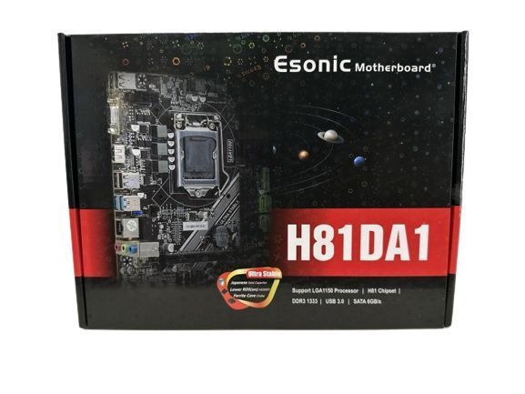 Esonic H81 DDR3 Motherboard With NVME M.2 Slot. 4th Generation Intel ...