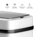 MICCK Automatic Sensor Trash Can For Kitchen Smart Home Rechargeable Food Waste Dustbin Square Bathroom House Cleaning Bucket.