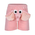 Men Elephant Boxer Shorts Funny Novelty Shorts Elastic Waist Humorous Underwear For Men Short Pants New Blue Pink Pajama Pants. 