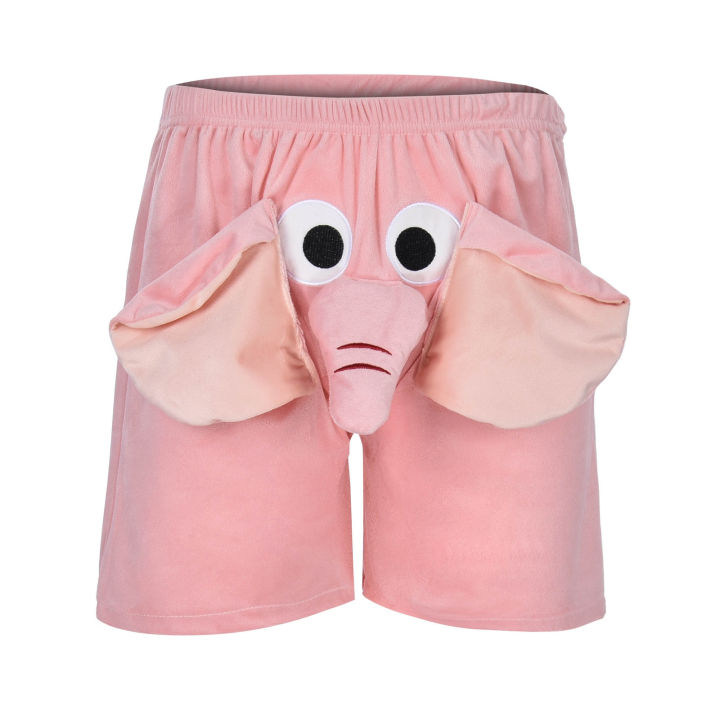 Men%20Elephant%20Boxer%20Shorts%20Funny%20Novelty%20Shorts%20Elastic%20Waist%20Humorous%20Underwear%20For%20Men%20Short%20Pants%20New%20Blue%20Pink%20Pajama%20Pants%20-%20Image%202