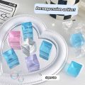 NEW Fidget Toy Mini Squishy Toys Mochi Ice Block Stress Ball Toy Kawaii Transparent Cube cat paw fish Stress Relief Squeeze Toy.
