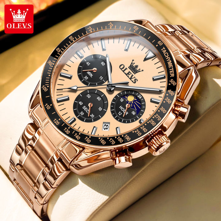Olevs%203618%20Stainless%20Steel%20Chronograph%20Wrist%20Watch%20For%20Men%20-%20Image%206