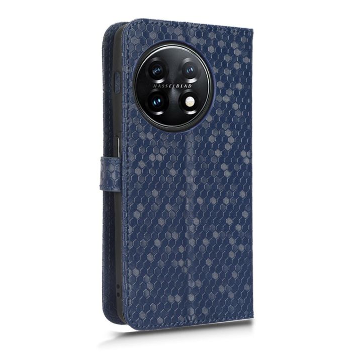 lthmy%20for%20OnePlus%2011%205G%20Phone%20Case%20Flip%20Wallet%20PU%20Leather%20Casing%20Shockproof%20Bracket%20Back%20Cover%20-%20Image%204