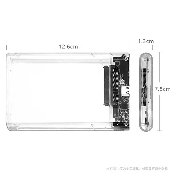 Clairlio%202.5%20inch%20Plastic%20Transparent%20HDD%20SSD%20Case%20SATA%203%20to%20USB%203.0%20Hard%20Drive%20Enclosure%20-%20Image%205