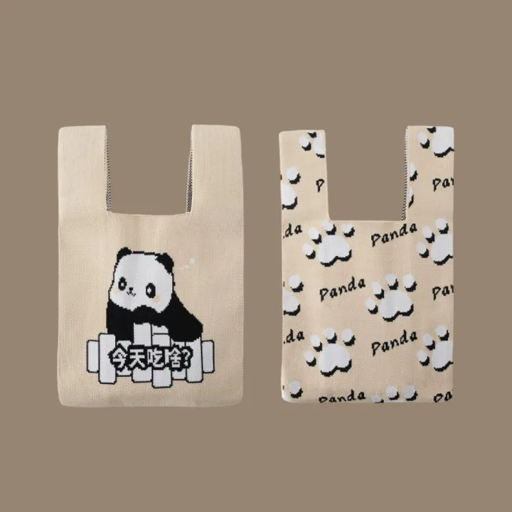 Unique%20Crossbody%20Bag%20Sophisticated%20Shoulder%20Bag%20Fashionable%20High-end%20Wrist%20Bag%20Exquisite%20Panda%20Handbag%20Stylish%20Retro%20Contrast%20Color%20Handbag%20-%20Image%207