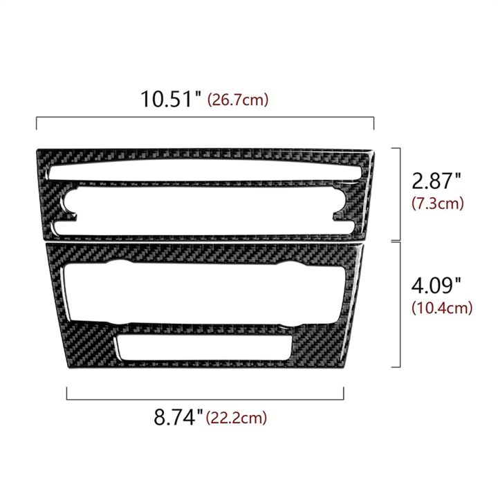Car%20CD%20Control%20Console%20Panel%20Sticker%20Carbon%20Fiber%20Decal%20Trim%20Cover%20for%20-%203%20Series%20E90%20E92%20E93%202005-2012%20Accessories%20-%20Image%207