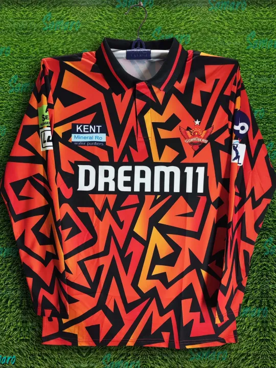 SunRisers%20Hyderabad%20Jersey%202026/27%20Premium%20Cricket%20Jersey%20For%20Men%20-%20SRH%20Long%20Sleeve%20Collar%20Polo%20IPL%20Jersey%20-%20Hyderabad%20Jersey%202026%20-%20Image%204