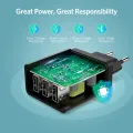 UGREEN 3 Ports Fast Charger for Xiaomi Redmi Samsung iPhone Huawei 5V3.1A Travel USB Charger Universal Charger Wall Charger. 
