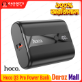 Hoco Q3 Pro 10000mAh Power Bank | PD 20W + QC 22.5W Dual‑Port Fast Charge | 18W Type‑C/Micro‑USB Input | LED Display | Slim 81×59×25 mm. 