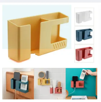 2%20In%201%20Wall%20Mounted%20Mobile%20Phone%20Remote%20Control%20Storage%20Box%20Multifunctional%20Punch-free%20Storage%20Rack%20Wall%20Debris%20Storage%20Holders%20-%20Image%202