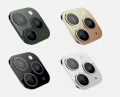 Modified Metal Sticker Camera Lens Seconds Change Cover For iPhone X XS MAX Fake Camera For iPhone 11 Por Full Glass Protector.