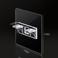Shelf Support Holders Clear Strong Partition Bracket SHOCK SUPPORT HOOKS NO DROPT BRACKET BRACKET CLAPBORD NO DRILLING FOR NO DRILLING-LOOD BARRING.