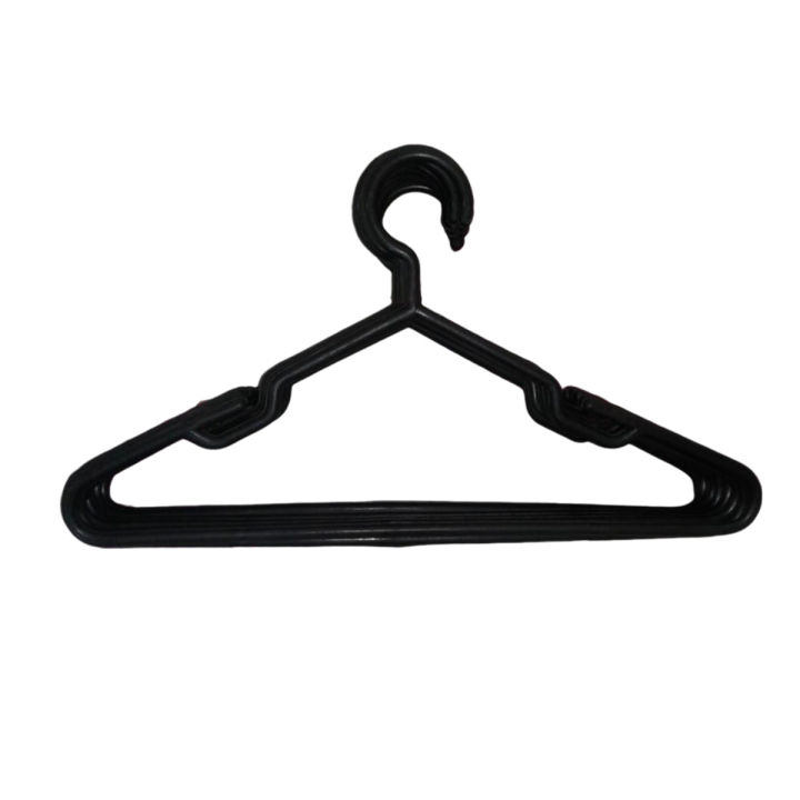 Normal%20Plastic%20Hanger%2012%20pcs%20-%20Black%20(%20reasonable%20price)%20-%20Image%202