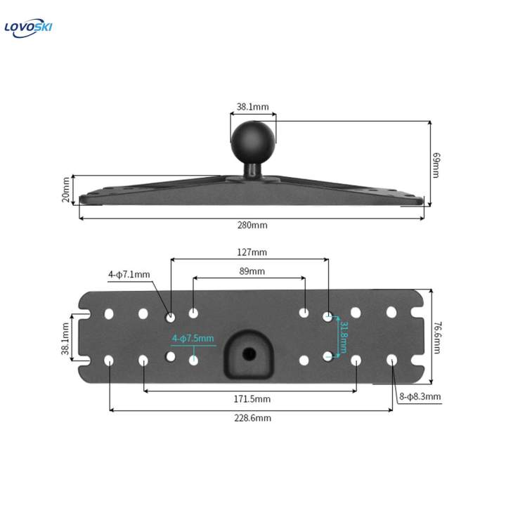 Kayak%20Mounting%20Base%20Bracket%20Canoe%2038mm%20Ball%20Adapter%20Fish%20Finders%20Mount%20Plate%20-%20Image%209