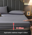 Summer Waterproof Elastic Fitted Sheet Couple Single Double Bed Mattresses Cover Bedspread on The Euro Bed Linens 90 150 160x200. 
