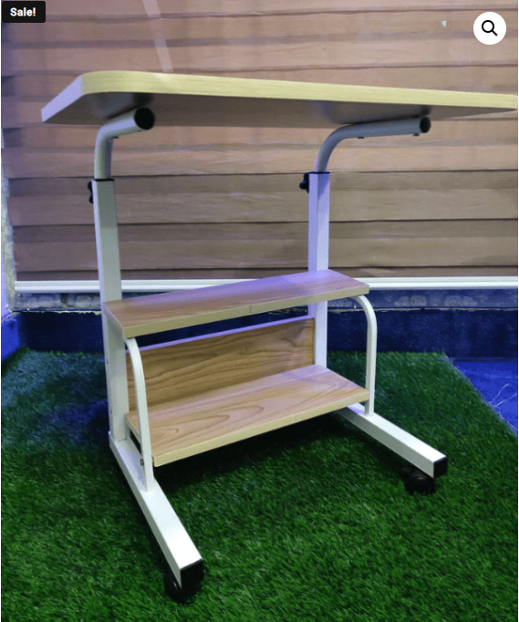 Double%20Layer%20Adjustable%20Reading%20Table.%20Moveable%20&%20Height%20Adjustable%20Laptop%20Table%20with%202%20Shelves%20/%20Study%20Table%20/%20Side%20Table.%20-%20Image%203