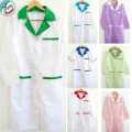 Ladies Durable Micro Twill Suiting Tunic Lab Coat for Medical Professionals. 