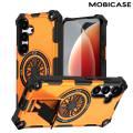 MOBICASE S6 For Samsung Galaxy A36 5G Back Cover Armor Matte Magnetic Shockproof Stand Holder Case Luxury and Cool Magnetic Wireless Charger Case With KickStand Same Color.