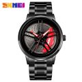 Skmei 1990 men watch rotation wheel fashion creative waterproof stainless steel men quartz watch-1787 upgrade. 
