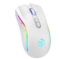 HXSJ Mouse T69 2.4G Wireless Mechanical Mouse RGB Gaming Mouse Ergonomic 650mAh 7 Programmable Buttons 4800DPI Mice for Gaming. 