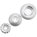 3 Pcs Angle Grinder Wood Grinding Wheel Wood Polishing Shaping Disc Wood Cutting Grinding Wheel. 