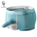 Sunnyheart Underwear Moisture Wicking Elephant Nose Letter Print Men Underwear.