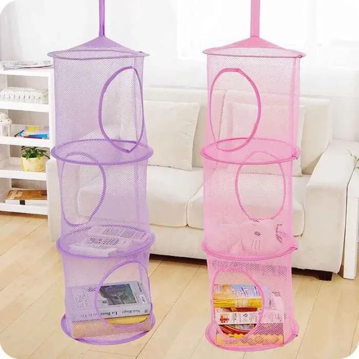 3%20Shelf%20Hanging%20Storage%20Net%20Organizer%20Bag%20Bedroom%20Door%20Wall%20Closet%20Organizers%20Home%20storage%20-%20Image%203