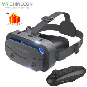 Bornilshop 【Special Promotion】 VR Glasses Virtual Reality Headset Viar Devices Helmet 3D Lenses Smart For Phone Gogle Game Accessory
