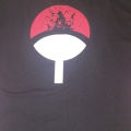 Anime Naruto T-Shirt Itachi Uchiha Black T Shirt Cotton Fabric - T Shirt - T Shirt. 
