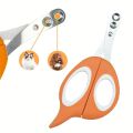 Professional Dog Nail Clippers Ergonomic Anti-slip Double Circular Cut Hole for For Cats and Dogs Nail Cutter Cat Grooming Tools. 