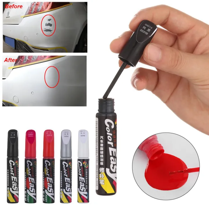2pcs Black Car Paint Repair Pen Waterproof Clear Car Scratch Remover Painting Pens In Stock