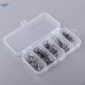 1 Set Fishing Hooks Durable Sea Fish Hook Kit Black S. 