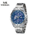 MK MIKE Sports Men's Watch Waterproof Quartz Watch Three Eye Night Glow Needle Exercise Men's Watch.