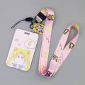 SDFBN Key Chains Doraemon Cosplay Badge Neck Straps Card Lanyard Card Sleeve Bus Card Case Bank Card Holder ID Cards Holders Anime Card Cases. 