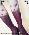 Women Who's He Tights Japan Pielpie Cat Harajuku Tattoo Cat Pantyhose Female Fancy Stocking Medias Party Pants Women Pantyhoses. 
