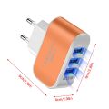 【Ready Stock+FREE Shipping+COD】3USB Type-C Multi-port Charger 3-ports Fast Charging Head Universal USB Direct Charger Power Adapter.