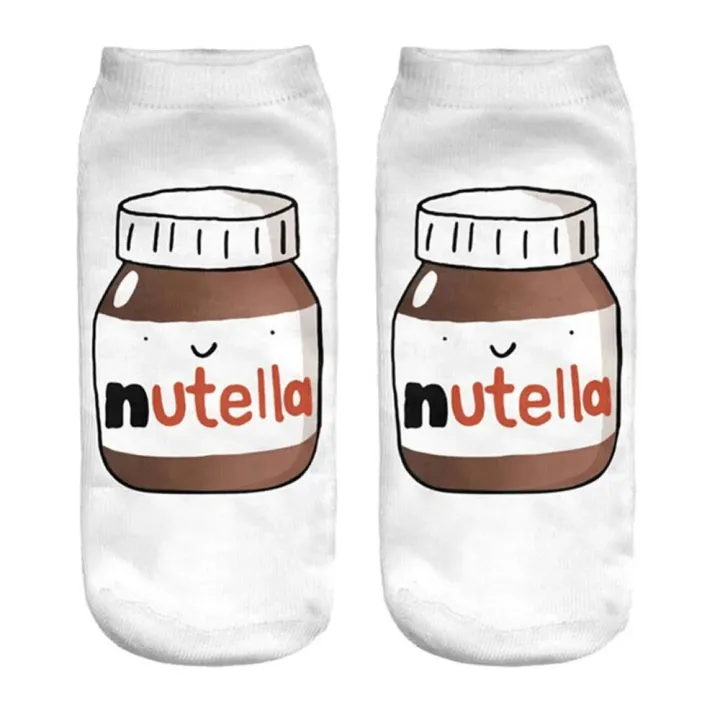 Women%20Funny%20Cute%203D%20Print%20Foods%20White%20Nutella%20Character%20Socks%20Unisex%20Happy%20Cartoon%20Donuts%20Biscuit%20Dessert%20Gift%20Sokken%20Dropship%20-%20Image%206
