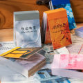 50 Sheets Season of Dreams Series Decorative Sticker INS Scenery Handbook Scrapbooking Material Label Diary Journal Planner. 