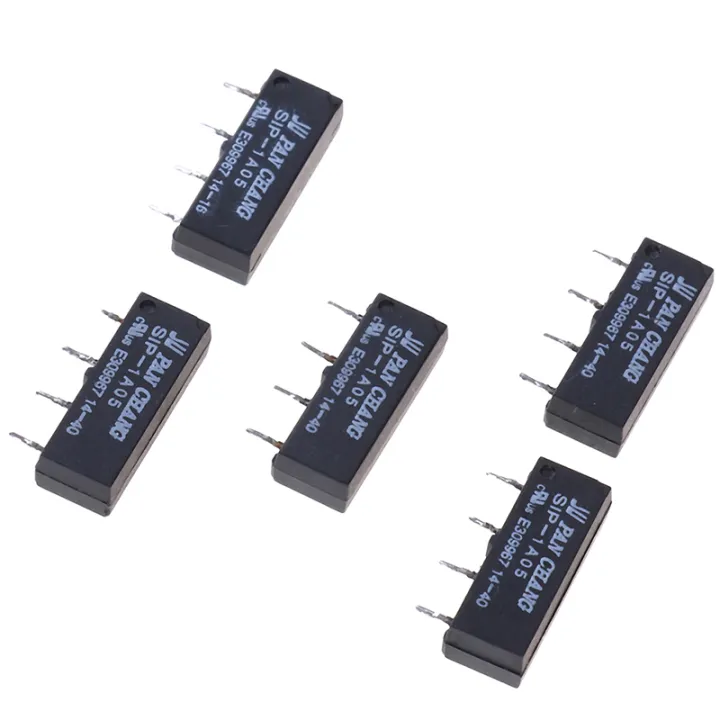 5Pcs%204pin%205v%20relay%20sip-1a05%20reed%20switch%20relay%20for%20pan%20chang%20relay%20Cuilei%20-%20Image%202