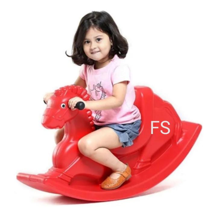 RFL Playtime Toys Blow Winner Horse for Kids-Red | Daraz.com.bd