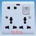 Electric 8 Pin Multi Socket with Indicator.