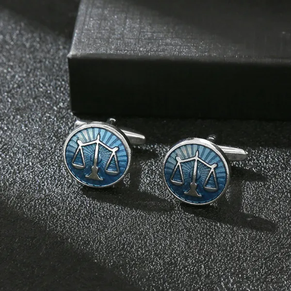 Scale%20Symbol%20French%20Cufflinks%20Pair%20for%20Lawyer/Law%20Professions%20(1%20Pair)%20-%20Image%204