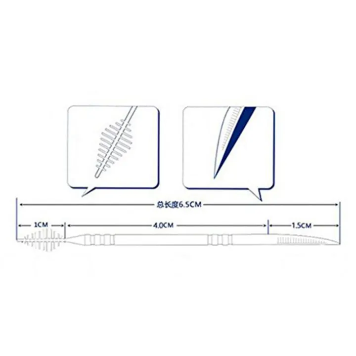 200%20Pcs%20Plastic%20Toothpicks%202%20Way%20Tooth%20Picks%20Interdental%20Brush%20Cleaners%20Portable%20Box%20Random%20Color%20-%20Image%204