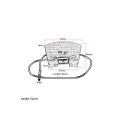 ICQURBT 2Pcs Violin Bridge with Internally Mounted Piezo Pickup for 4/4 Full Size Electric Violin Parts Replacement. 