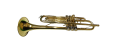 Yamaha Standard Trumpet Gold Colour. 