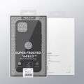 Nillkin Super Frosted Shield Pro Matte cover case for Apple iPhone 13 (with LOGO cutout) - Black. 